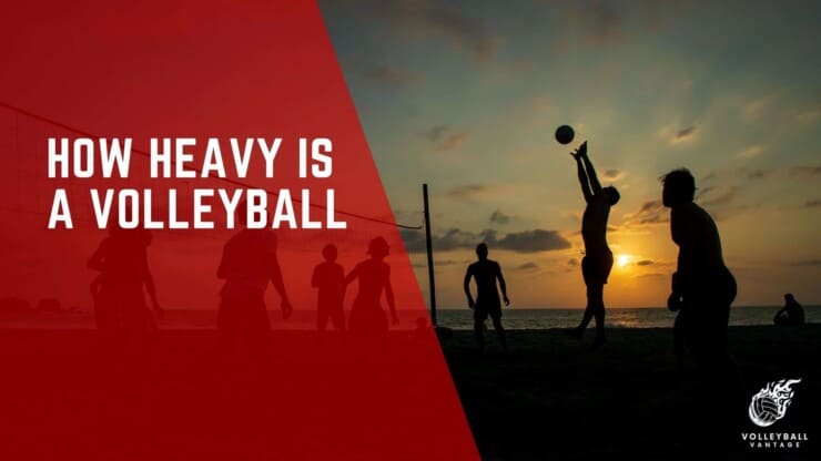 how heavy is a volleyball