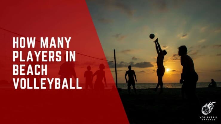how many players in beach volleyball