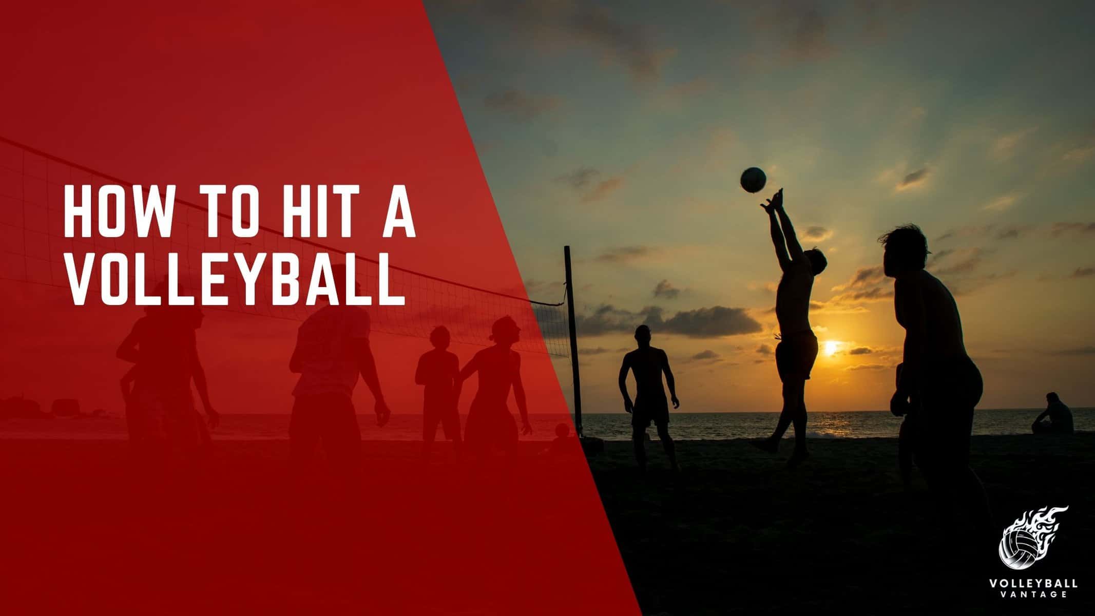 how to hit a volleyball