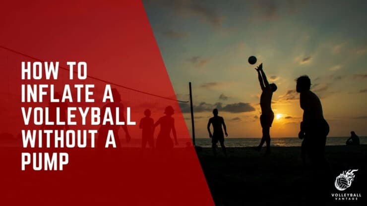how to inflate a volleyball without a pump