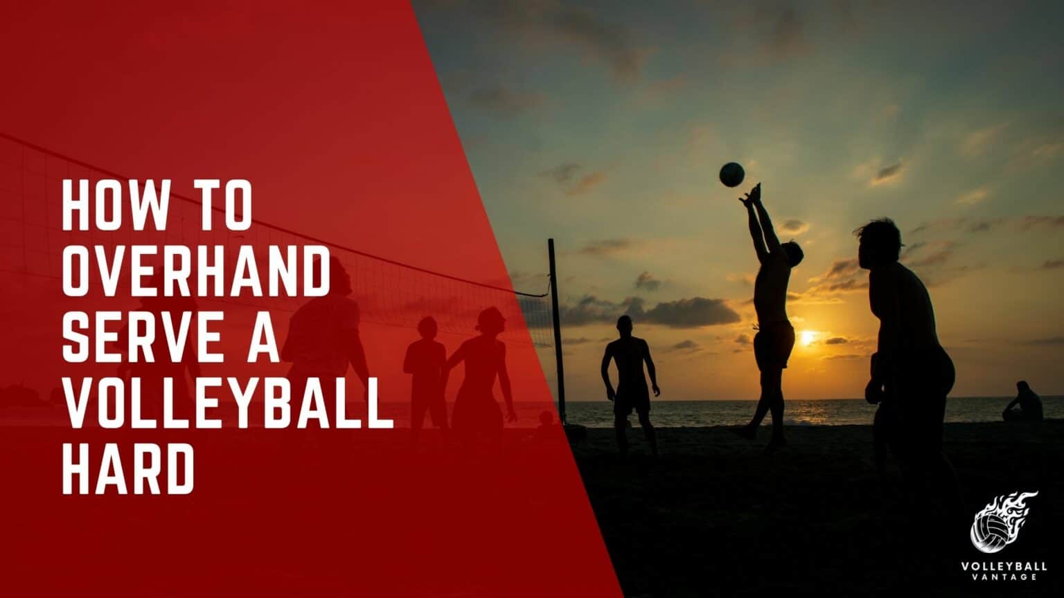 Perfecting Power How to Overhand Serve a Volleyball Hard Volleyball