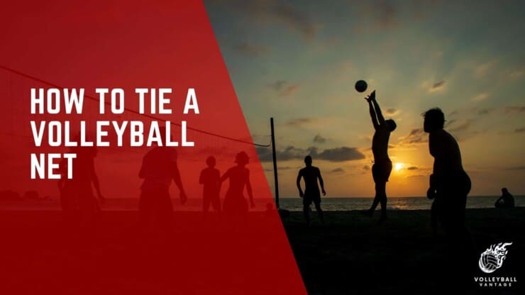 how to tie a volleyball net
