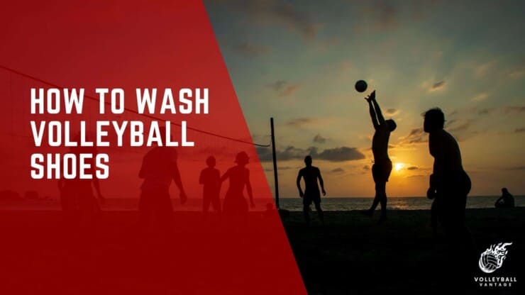 how to wash volleyball shoes