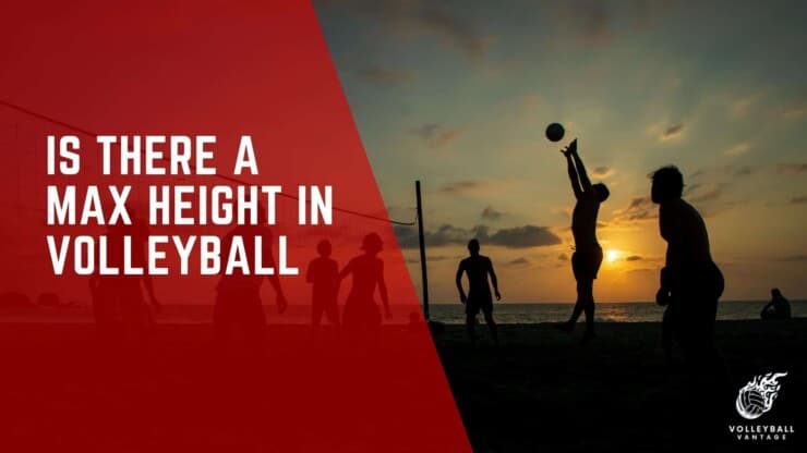 is there a max height in volleyball