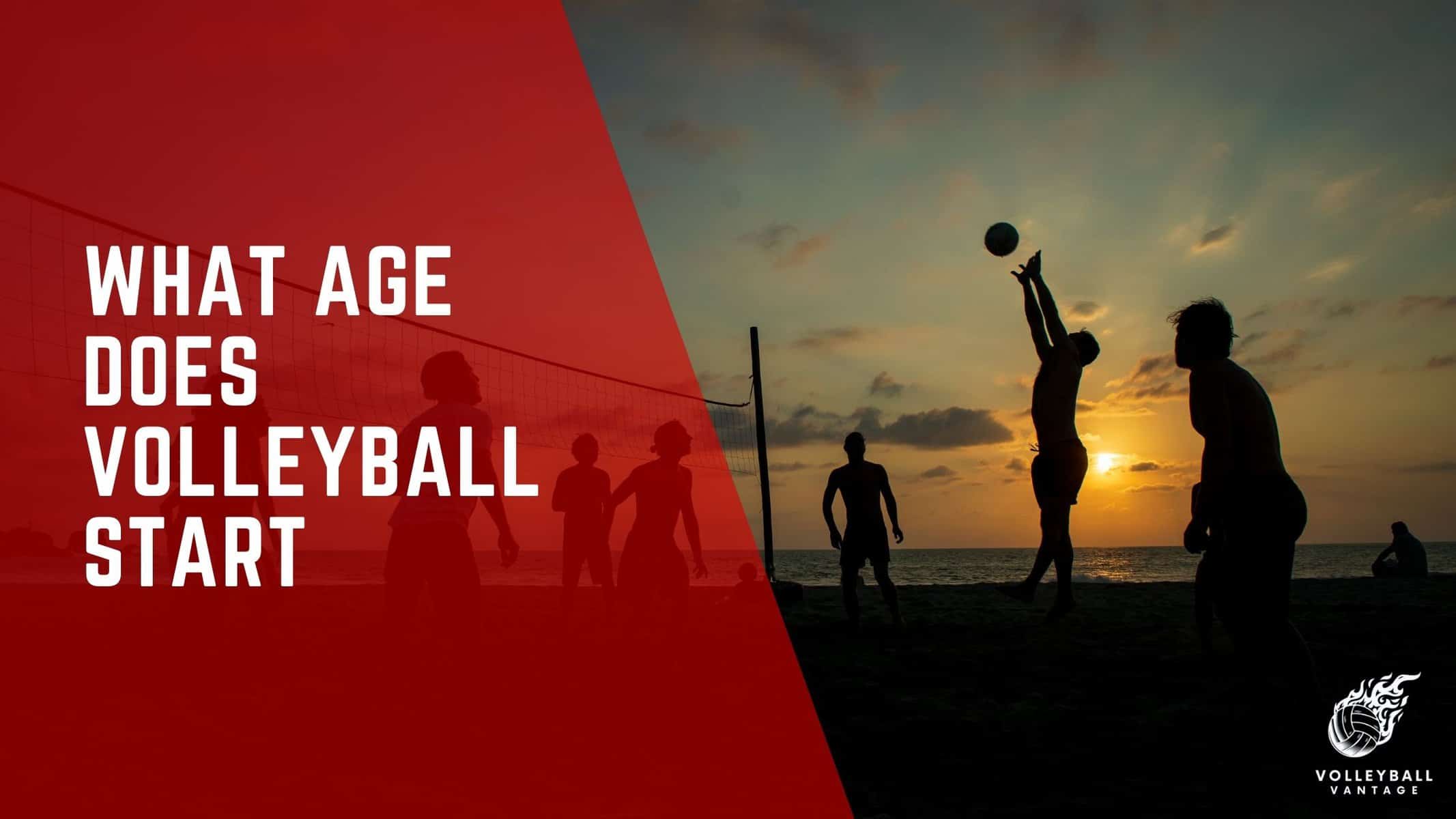 what age does volleyball start