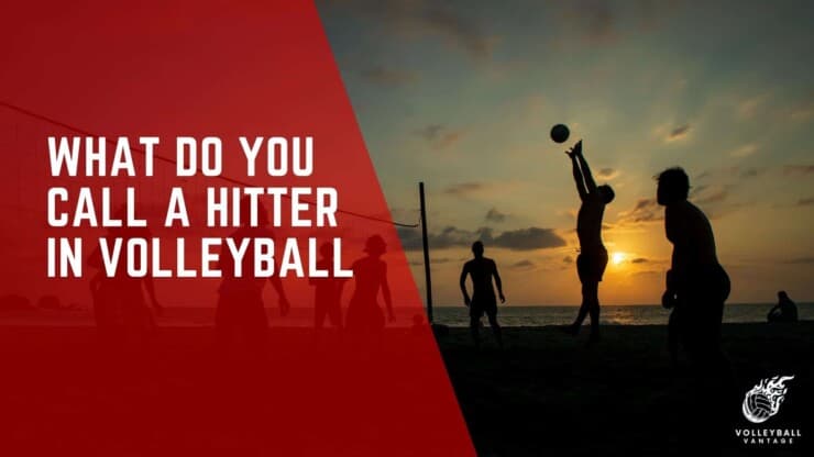 what do you call a hitter in volleyball