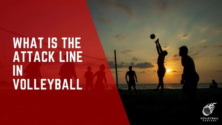 what is the attack line in volleyball