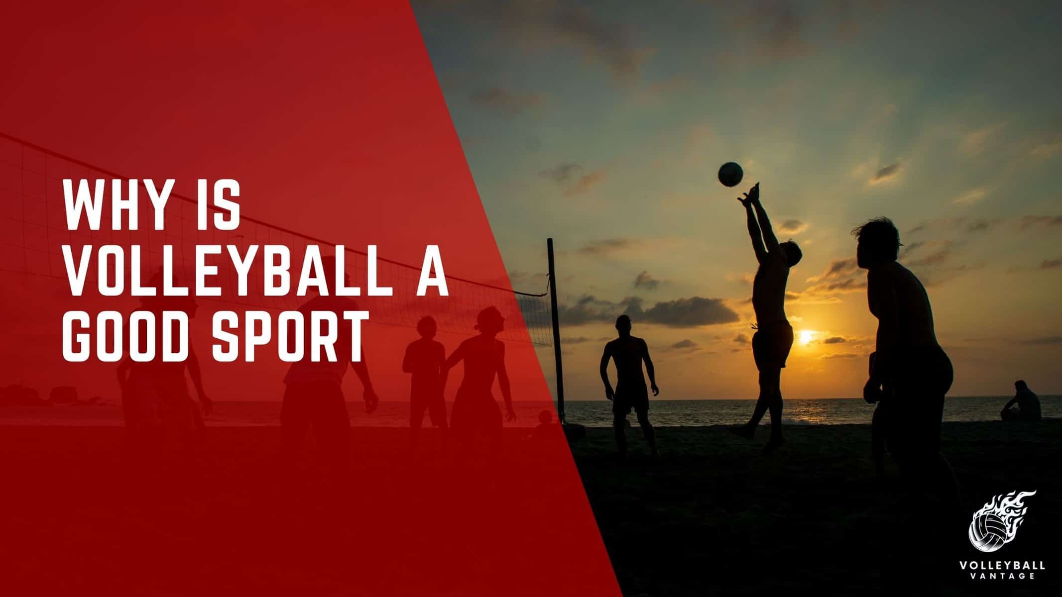 why is volleyball a good sport