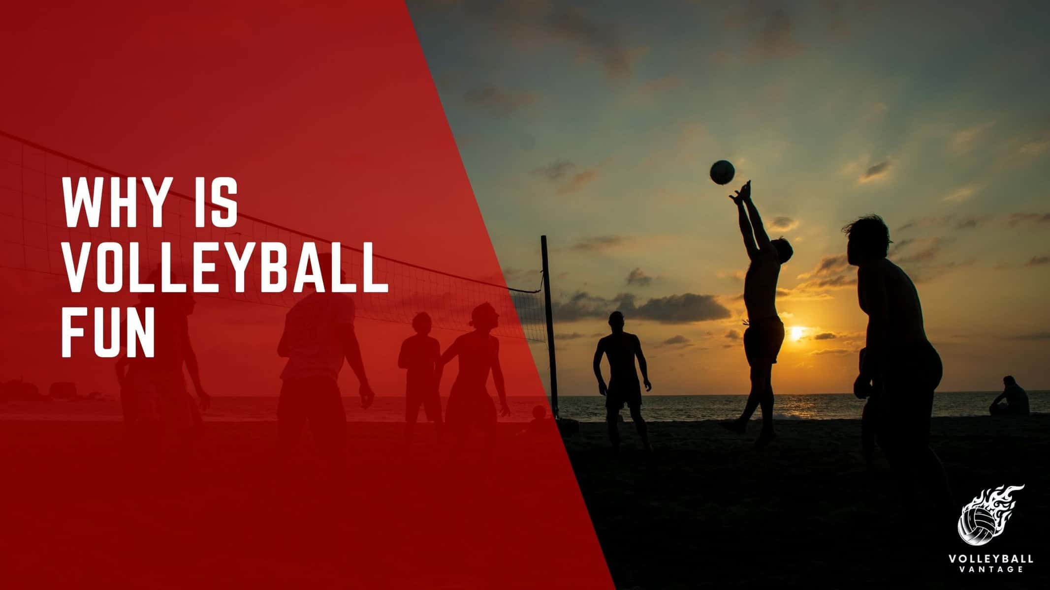 why is volleyball fun