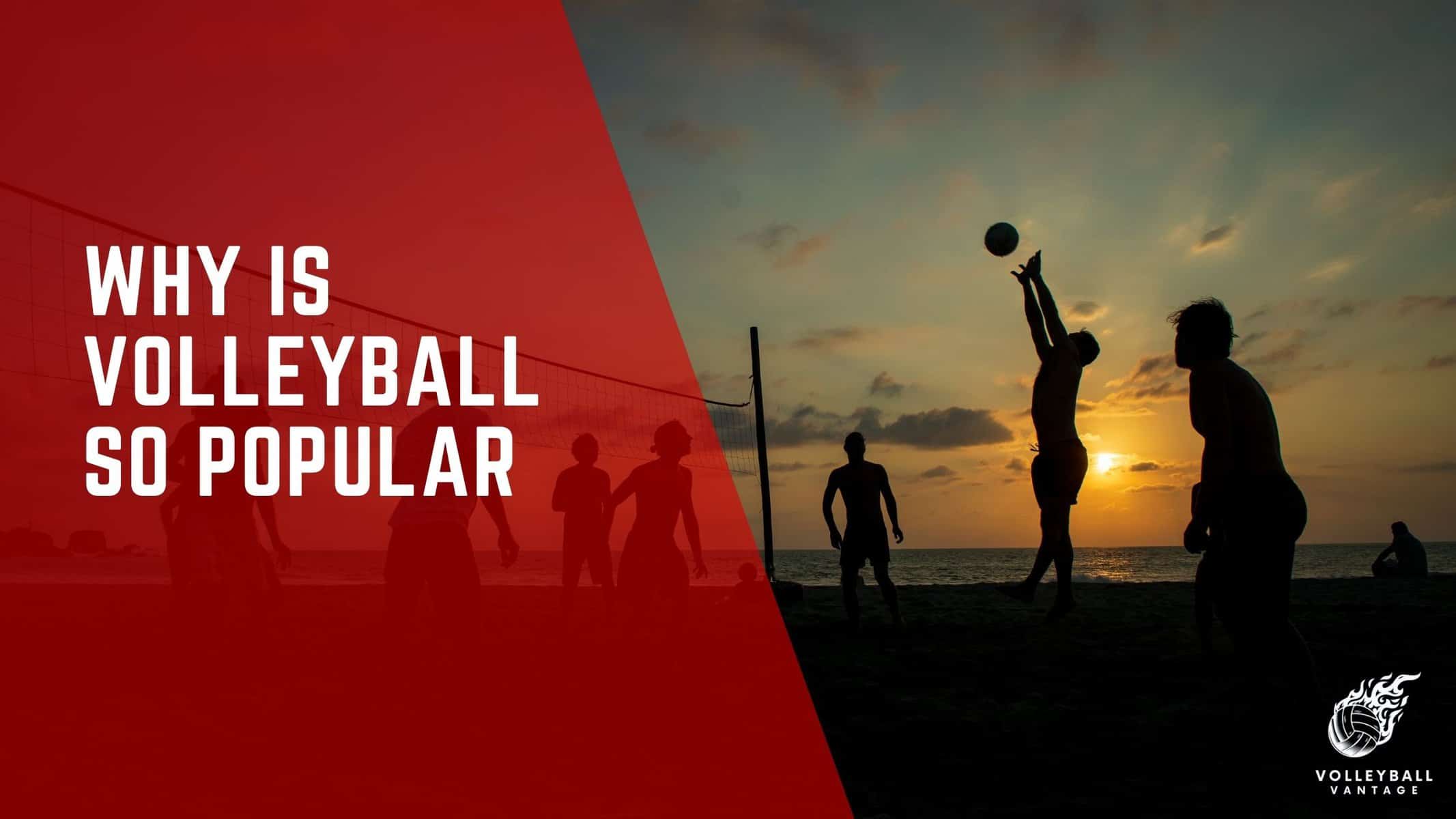 why is volleyball so popular